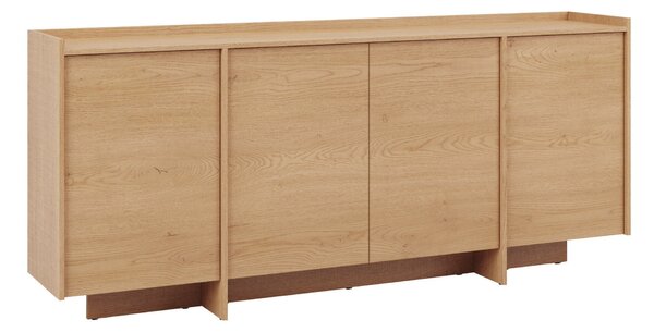 Bufet Filus, Stejar, PAL laminat, 90x200x38cm, 58 kg