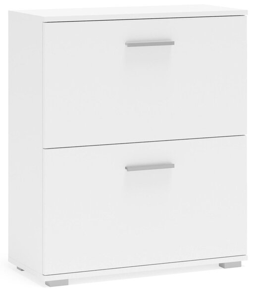 Dulap pantofi Cirveso 121, Alb, PAL laminat, 82x70x32cm, 26.5 kg