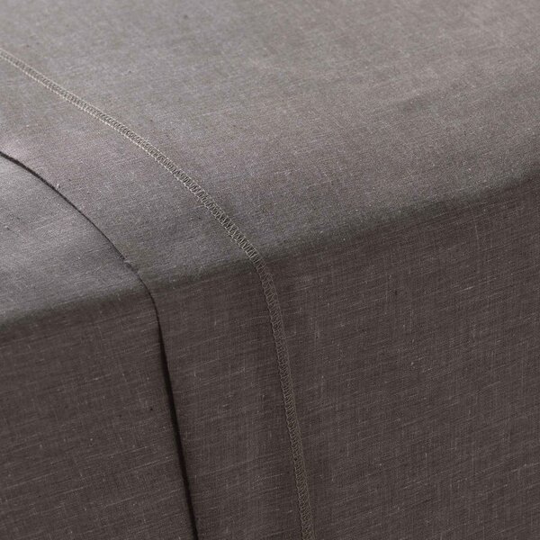 Cearceaf maro închis 180x290 cm Actually – douceur d'intérieur