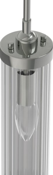 Open Design OR84351 - Pendul suspendat pe cablu FIATTO 1xE14/12W/230V crom lucios