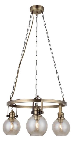 Candelabru pe lanț POLINO 3xE27/40W/230V bronz