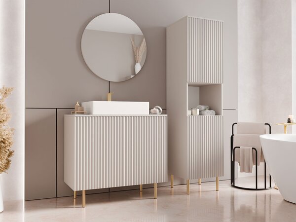 Set baie Decus III, Cașmir, MDF, PAL laminat