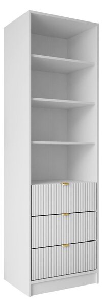 Raft Comfivo Papilio, Alb, PAL laminat, MDF, 180x60x40cm, 42 kg