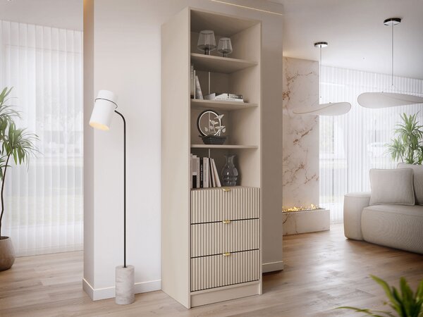 Raft Comfivo Papilio, Bej, PAL laminat, MDF, 180x60x40cm, 42 kg