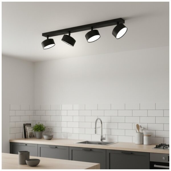 Spot de tavan LUNVIGO 4xGX53/35W/230V negru
