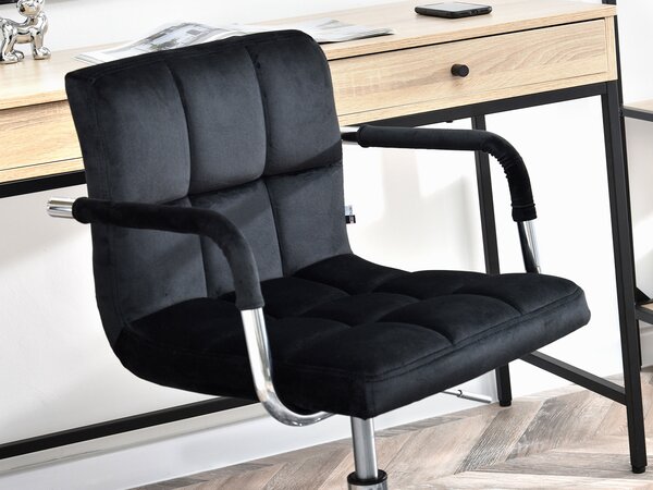 Scaun Elita (negru + crom). Promo -15%. 1110023