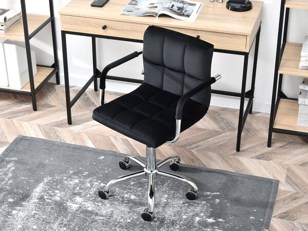 Scaun Elita (negru + crom). Promo -15%. 1110023