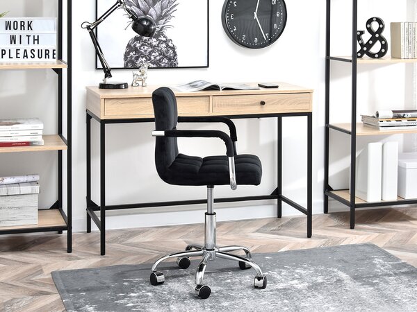 Scaun Elita (negru + crom). Promo -15%. 1110023