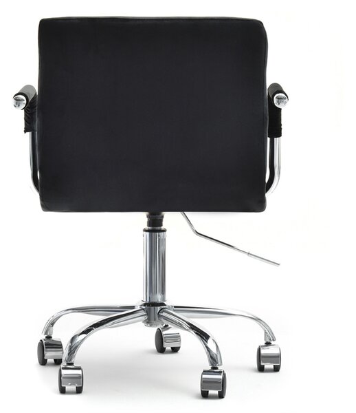 Scaun Elita (negru + crom). Promo -15%. 1110023