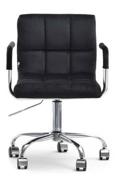 Scaun Elita (negru + crom). Promo -15%. 1110023