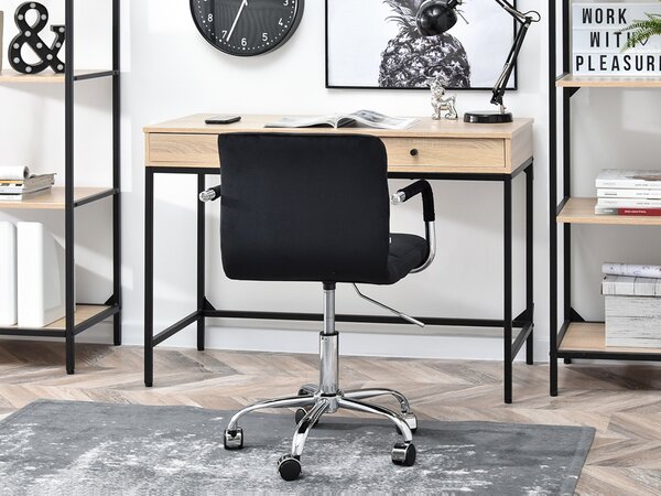 Scaun Elita (negru + crom). Promo -15%. 1110023