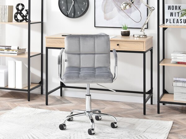 Scaun Elita (gri + crom). Promo -15%. 1110025