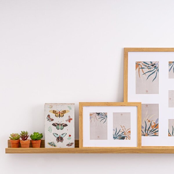 Raft în culoare naturală pentru fotografii cu aspect de lemn de stejar 80 cm – Casa Selección