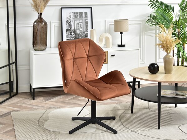 Fotoliu Velma S (cupru + negru). Promo -19%. 1110475