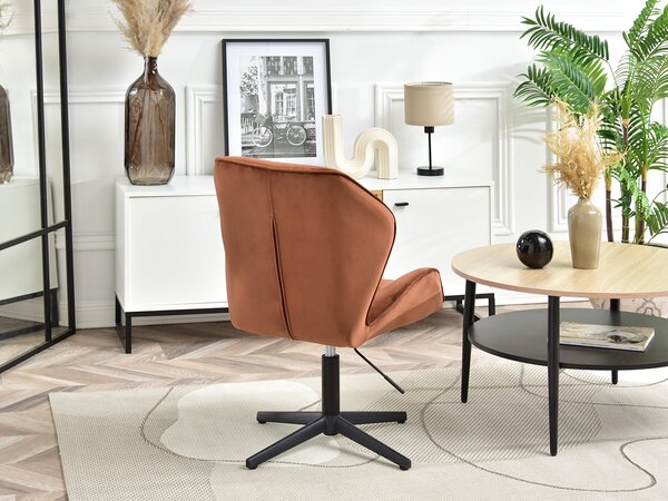 Fotoliu Velma S (cupru + negru). Promo -19%. 1110475