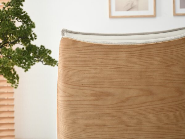 Scaun Lola (stejar gri + gri). Promo -13%. 1110515