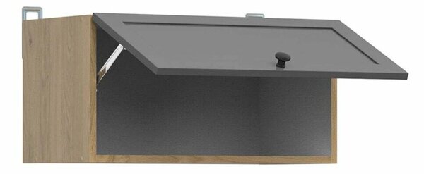 Dulap de perete modular Classic Grey Oak 108, PAL laminat, 30x60x31cm, 7.6 kg