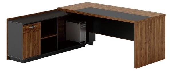 Birou coltar stanga Oscar Pako World Nuc 220x180x76 cm