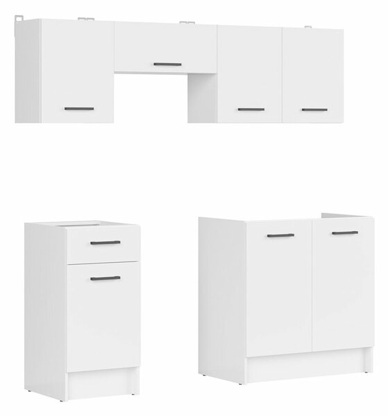 Set de bucătărie Boston 724, 180x45cm, 70.3 kg