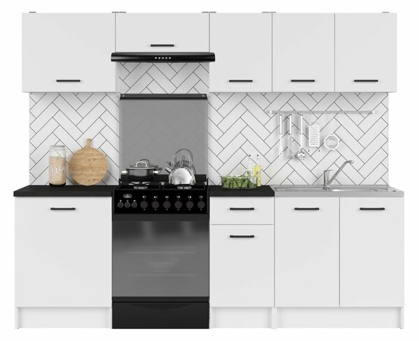 Set de bucătărie Boston 725, 240x45cm, 103.9 kg