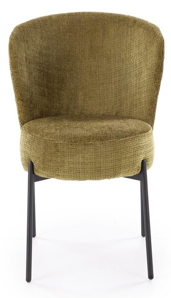 Scaun Houston 2034, Negru, Măslin deschis, 80x55x66cm, 16 kg