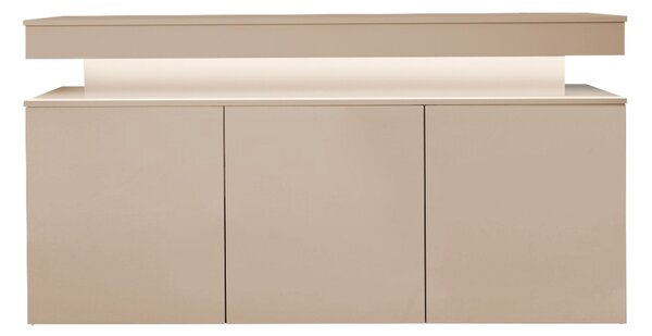 Bufet Monfero, Cașmir, PAL laminat, MDF, 83x160x39cm, 60 kg