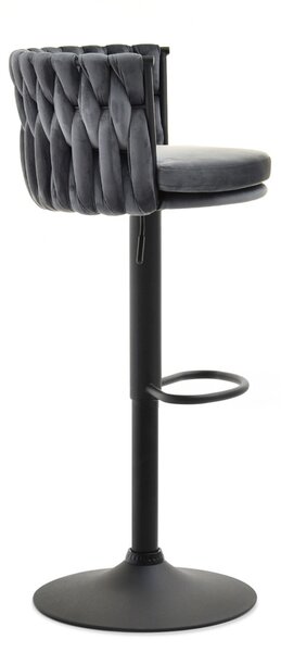 Scaun Adel (grafit + negru). Promo -15%. 1110642