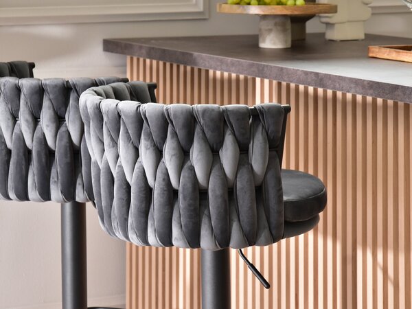 Scaun Adel (grafit + negru). Promo -15%. 1110642