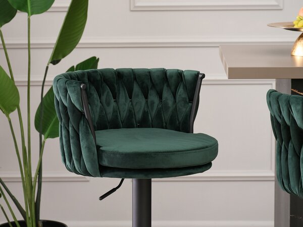 Scaun Adel (verde + negru). Promo -14%. 1110646