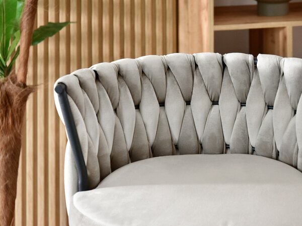 Scaun Adel (gri + negru). Promo -13%. 1110645