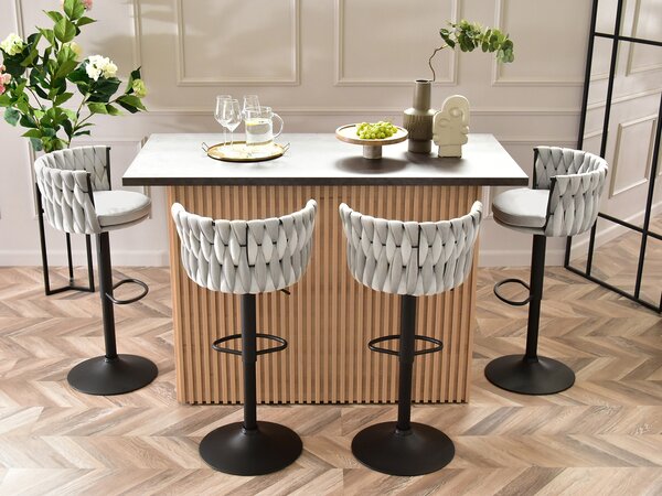 Scaun Adel (gri + negru). Promo -13%. 1110645