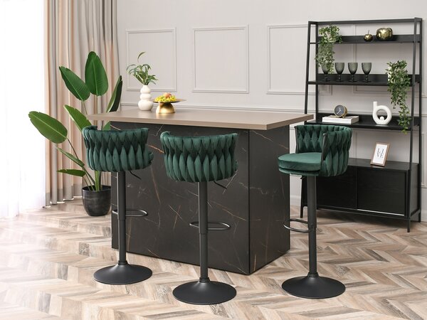 Scaun Adel (verde + negru). Promo -14%. 1110646