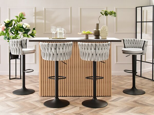 Scaun Adel (gri + negru). Promo -13%. 1110645