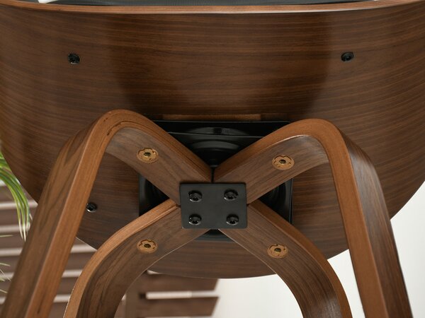 Scaun bar Rolenzono H75 (negru). Promo -22%. 1136425