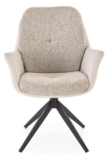 Scaun Houston 2072, Gri deschis, Negru, 94x65x73cm, 10.3 kg