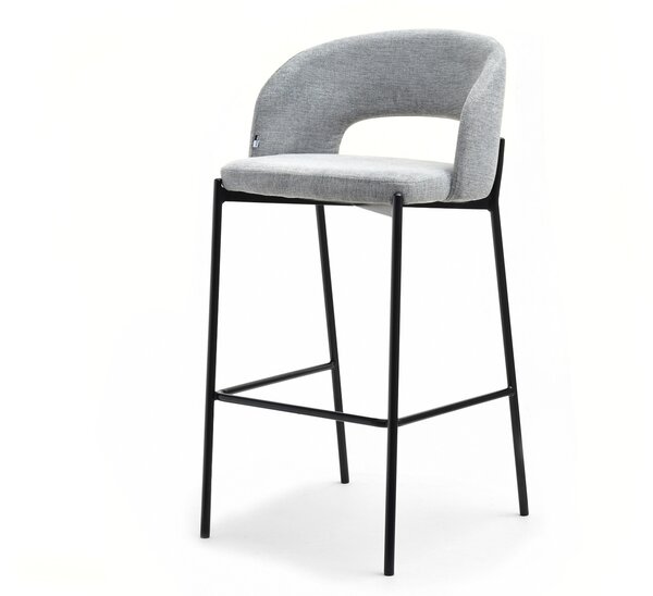 Scaun Gustav (gri + negru). Promo -14%. 1110696