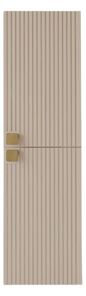 Cabinet de baie suspendat Panium, Maro deschis, MDF, PAL laminat, 120x35x35cm, 26 kg