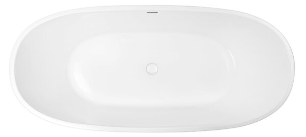 Oltens Stora cadă freestanding 150x72 cm ovală alb 12008000