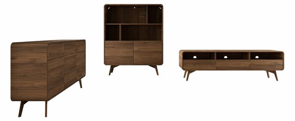Set de living Focos, Nuc, PAL laminat