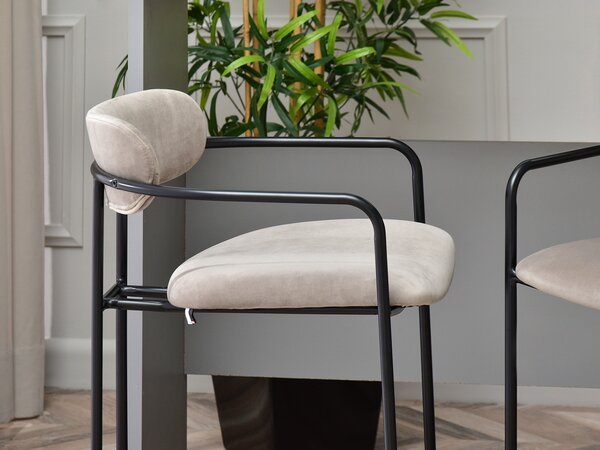 Scaun Viola (bej + negru). Promo -14%. 1110751