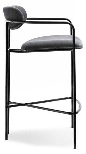 Scaun Viola (grafit + negru). Promo -15%. 1110754