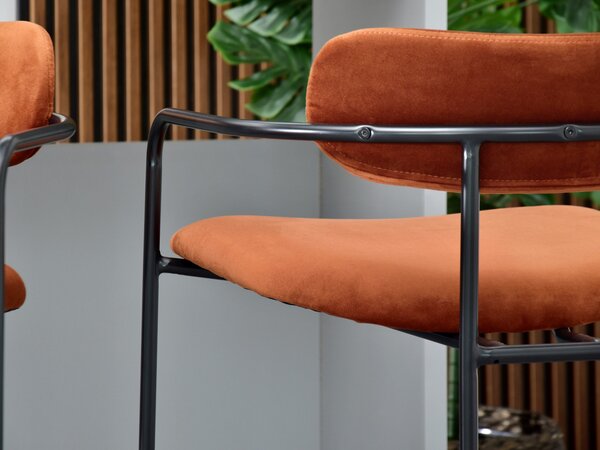 Scaun Viola (cupru + negru). Promo -15%. 1110756