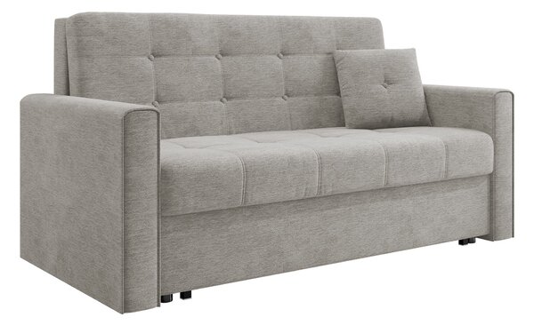 Canapea extensibilă Seruna III, Numărul de locuri: 2, Spațiu de depozitare, 85x153x98cm, 63.5 kg, Picioare: Metal, Plastic, Mobilier deja asamblat