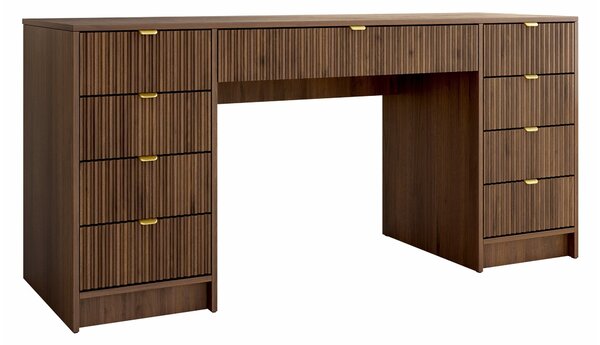 Birou Comfivo Papilio I, Nuc, PAL laminat, MDF, 76x154x55cm, 51 kg
