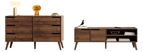 Set de living Otis II, Nuc, PAL laminat