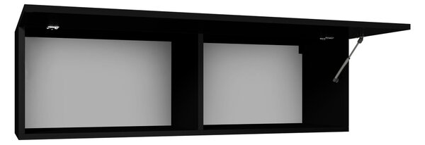 Dulap de perete Remus, Nuc, PAL laminat, 34x105x32cm, 15 kg