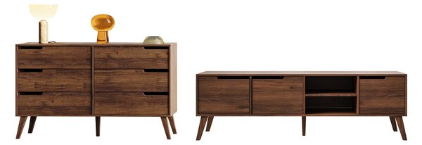 Set de living Otis I, Nuc, PAL laminat