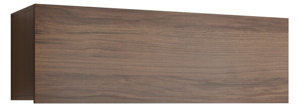 Dulap de perete Remus, Nuc, PAL laminat, 34x105x32cm, 15 kg