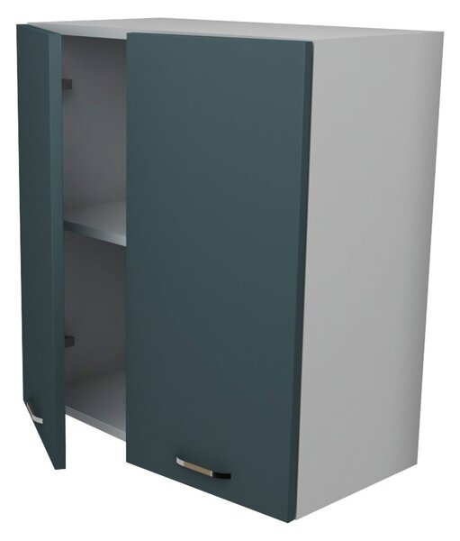 Corp haaus Lecce, 2 Usi, Verde Petrol/Alb, 60 x 30 x 65 cm