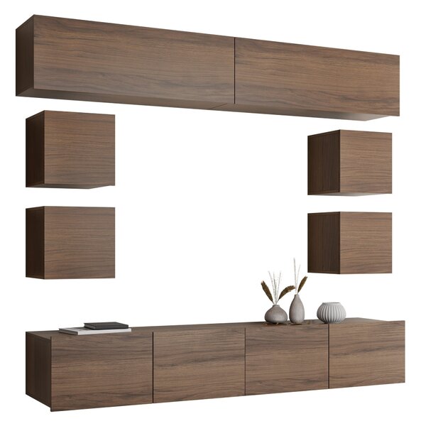 Set de living Remus XVI, Nuc, PAL laminat, 81 kg